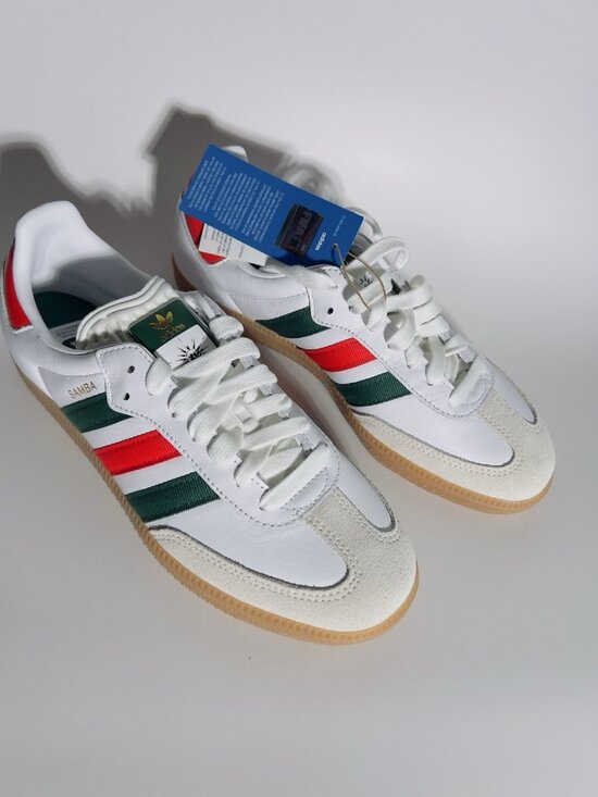 adidas Other - *Adidas Originals SAMBA "Mexico" WORLD CUP White Green Red Sz 8